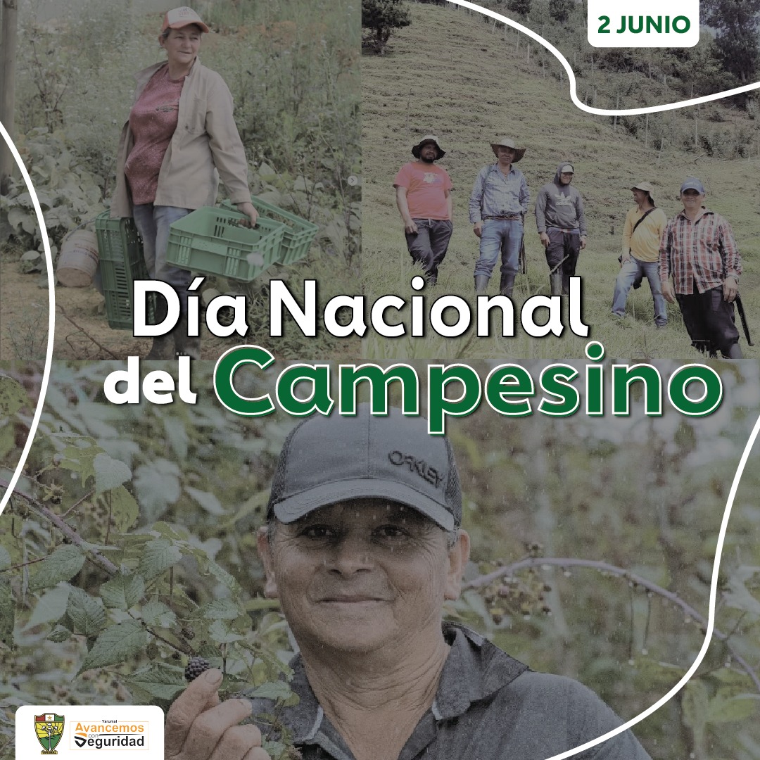 Tarjeta digital conmemorativa del Día Nacional del Campesino