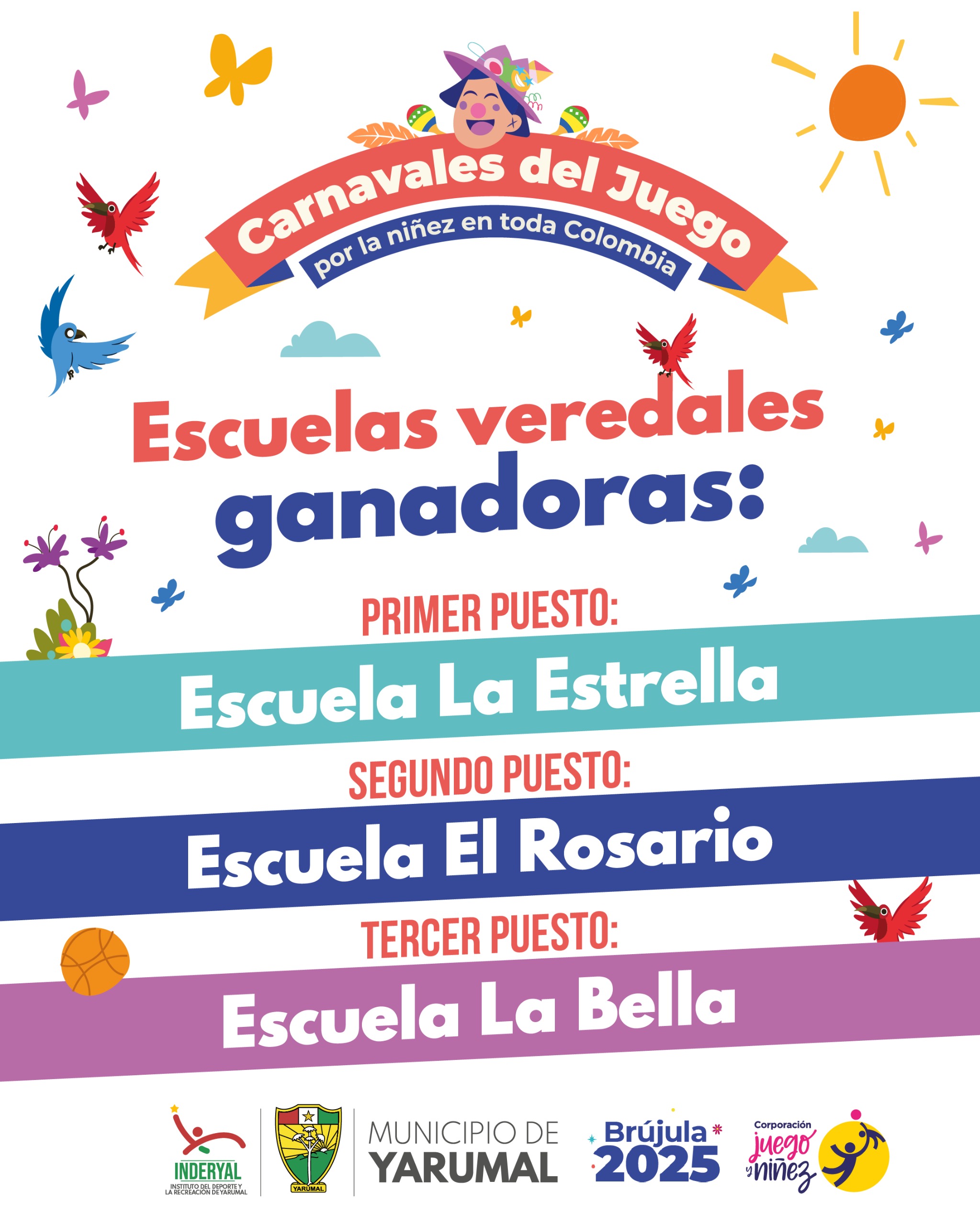¡Celebramos los Carnavales del Juego en nuestras Escuelas Veredales! 🎉🥳