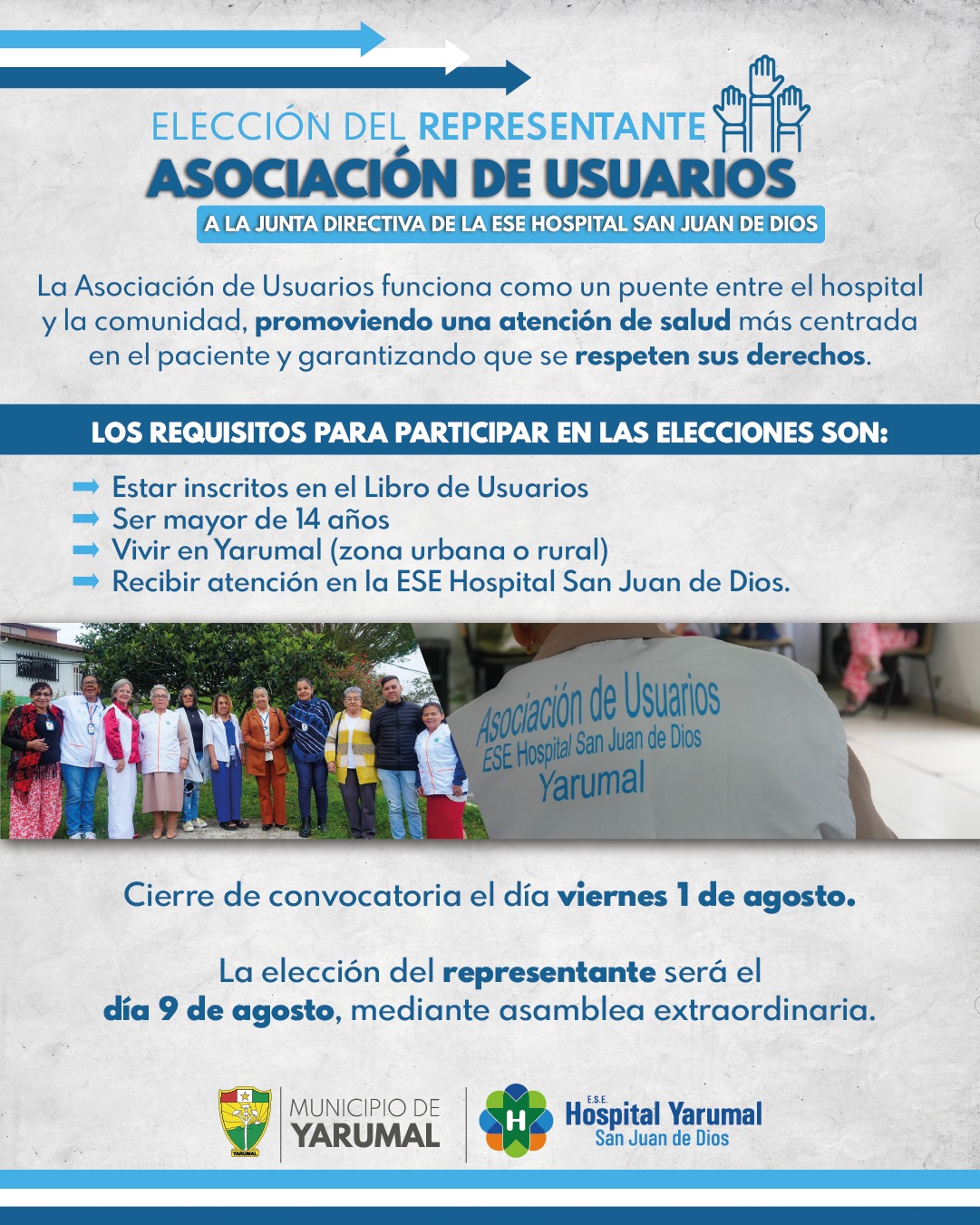 Convocatoria Abierta: ¡Haz Parte de la Junta Directiva de Nuestra ESE Hospital! 🏥🤝