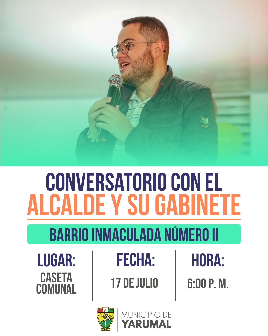 Conversatorio con el alcalde y su gabinete - Inmaculada 