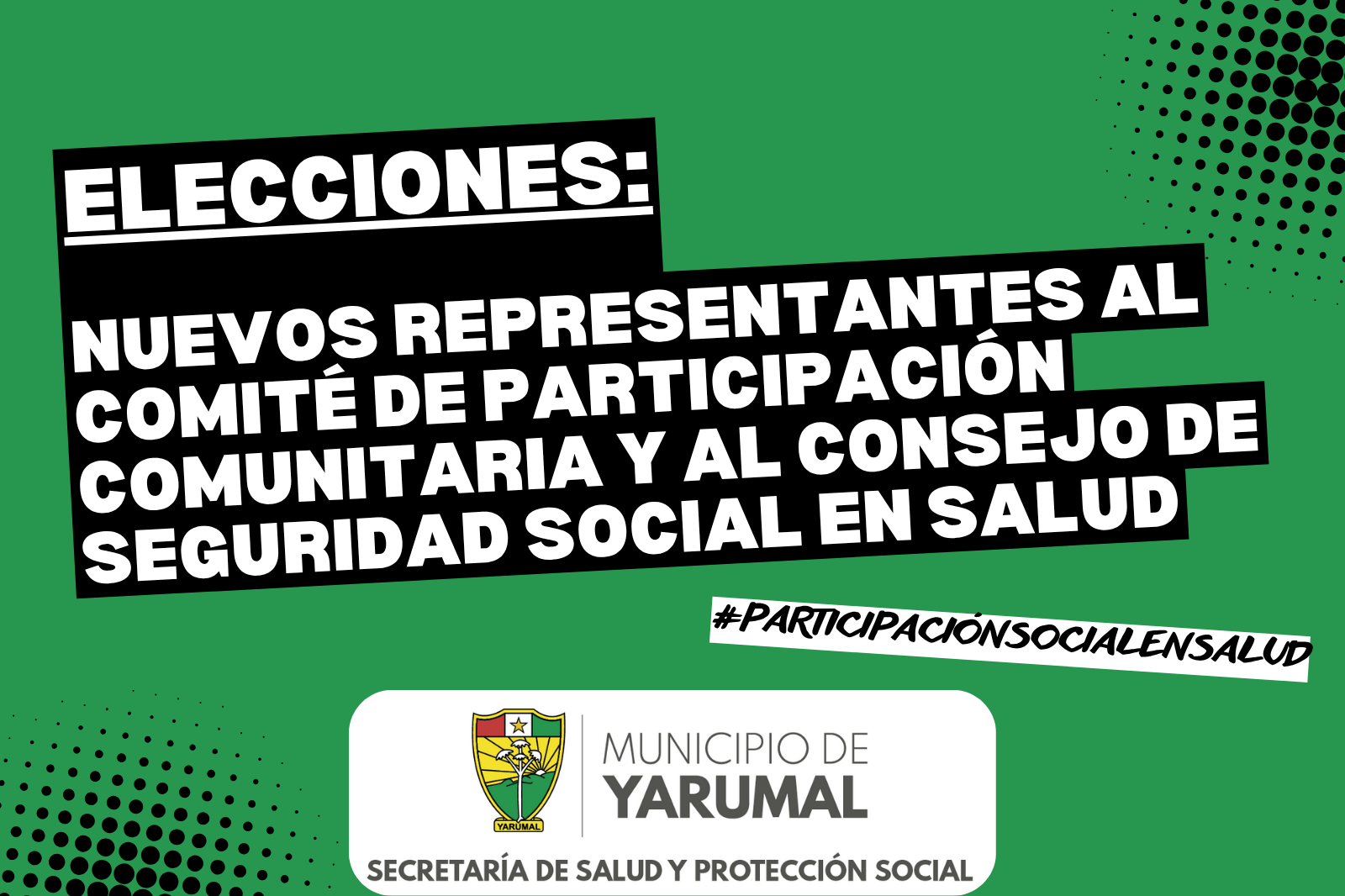 Imagen destacada de 🫱🏻‍🫲🏻 ¡Convocatoria Abierta! Sé parte del Comité y Consejo de Participación Comunitaria en Salud 🏥