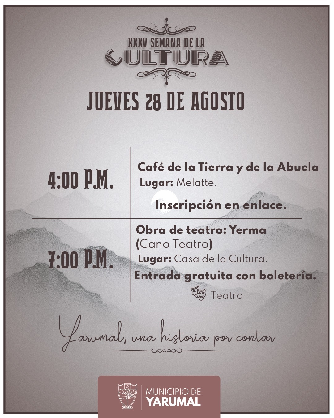 XXXV Semana de la Cultura: Jueves 