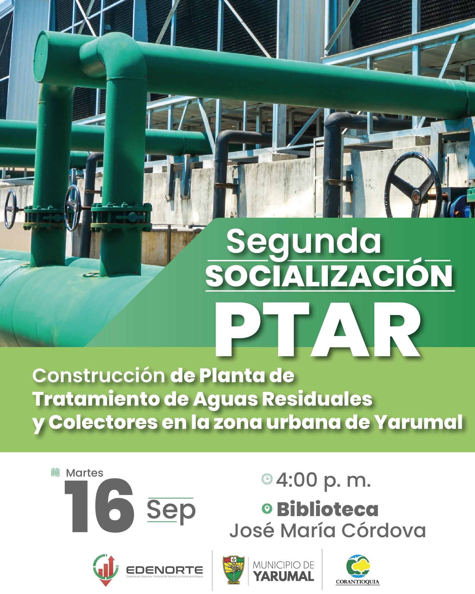 Segunda Socialización del Proyecto PTAR