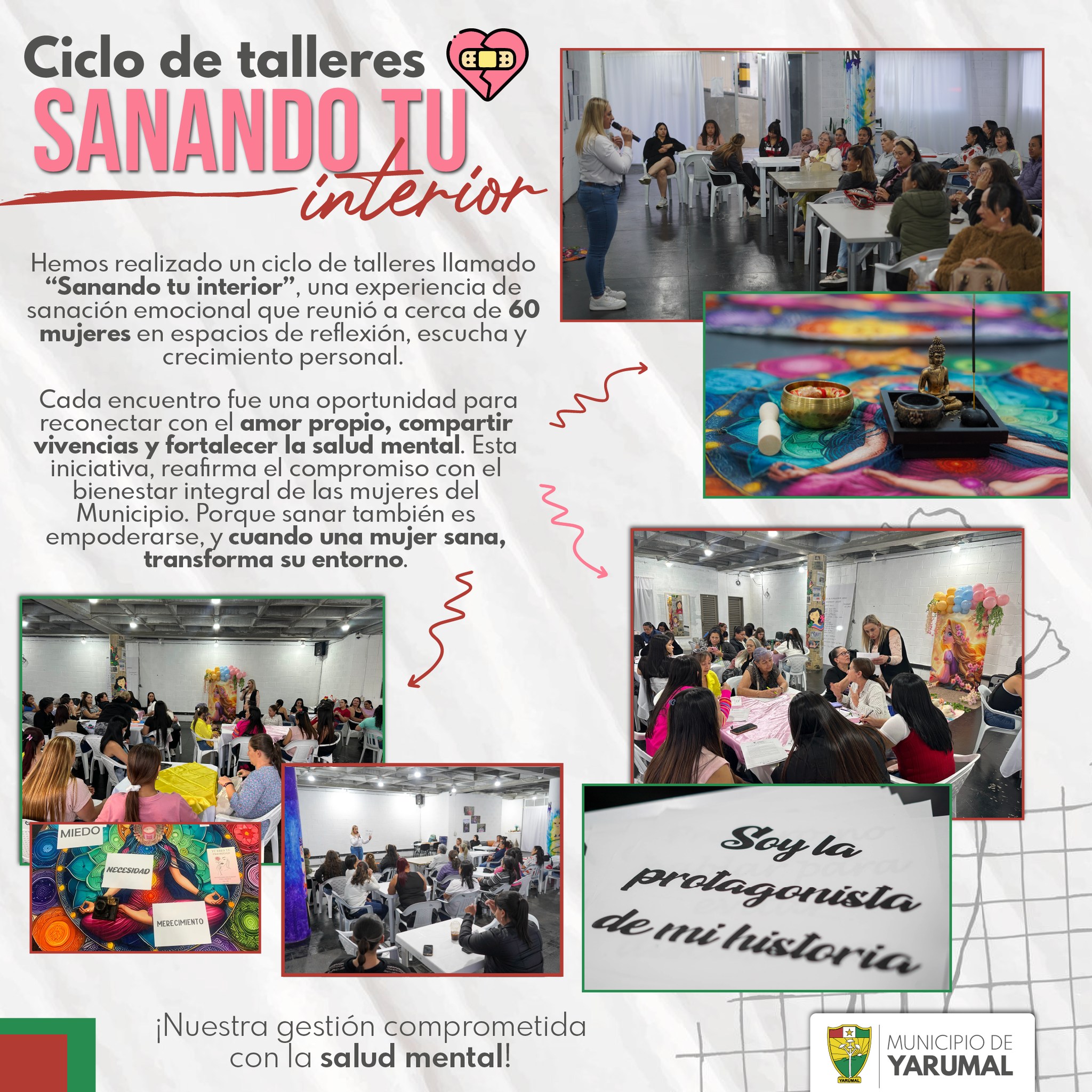 Imagen destacada de 💜 Sanar juntas: Yarumal fortalece la salud mental de las mujeres con iniciativas integrales