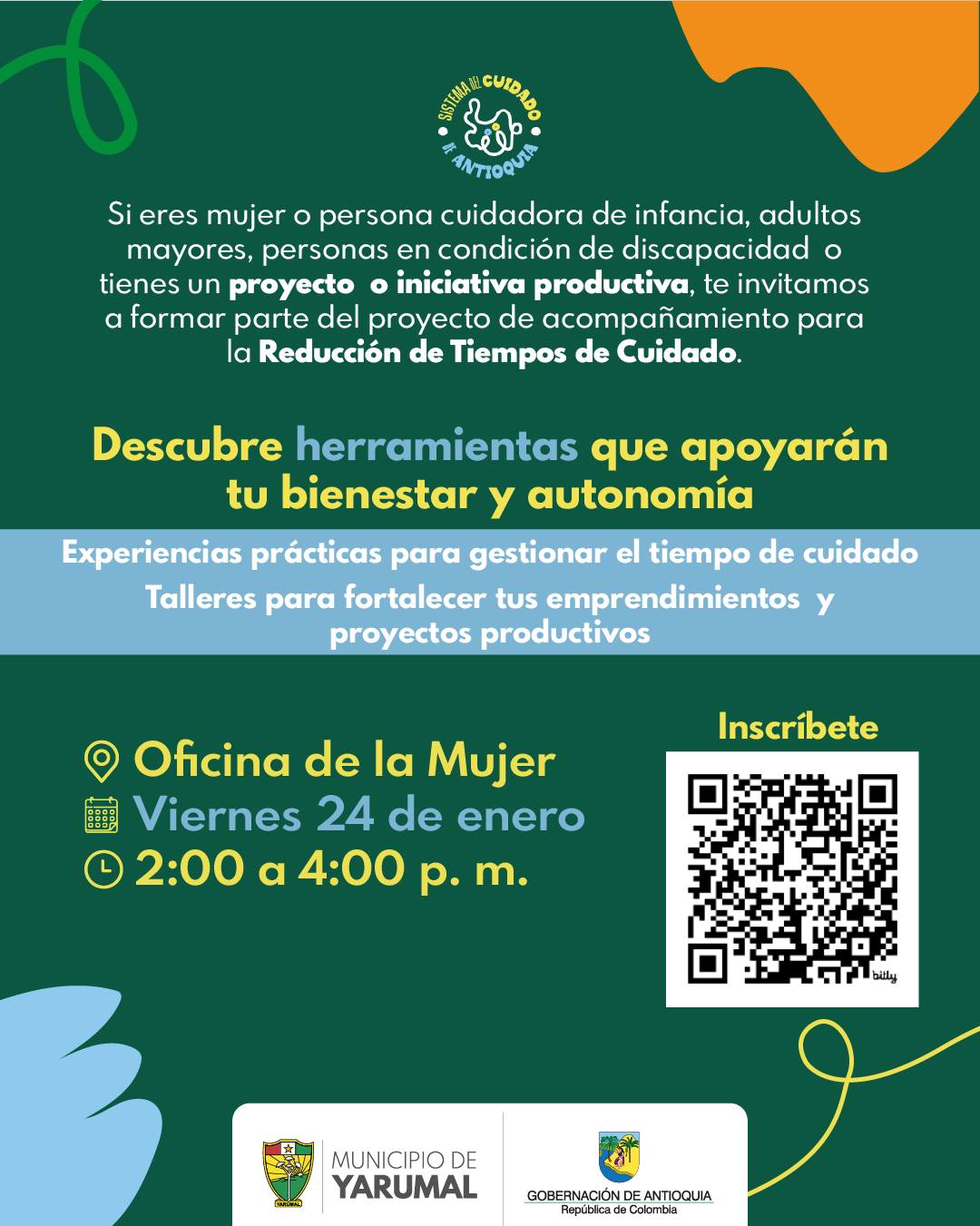 Invitación del Sistema del Cuidado de Antioquia