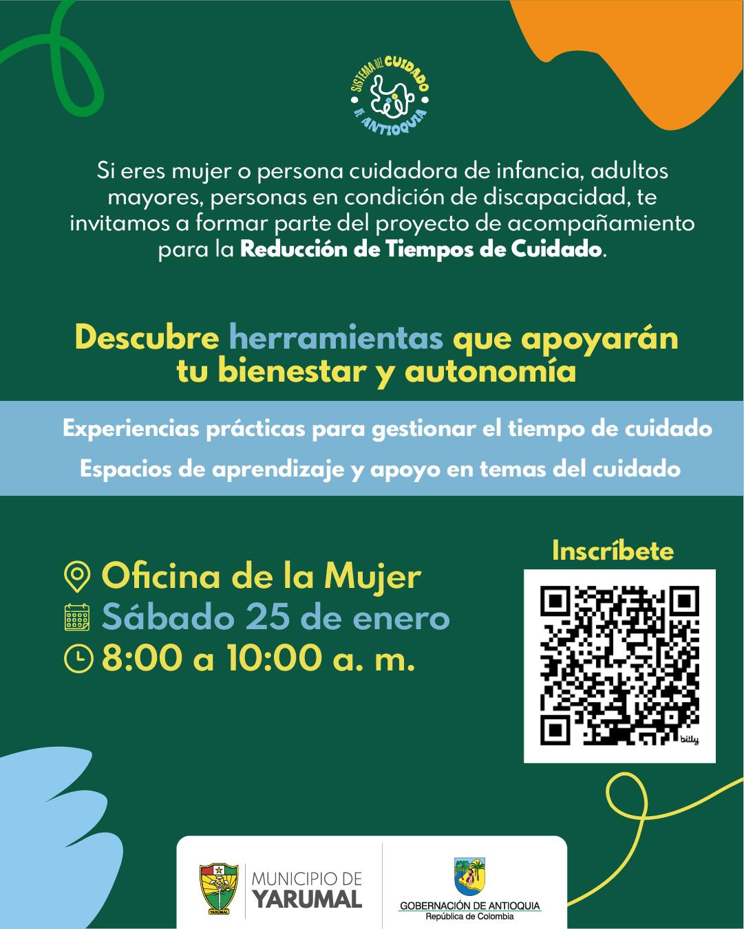 Invitación del Sistema del Cuidado de Antioquia