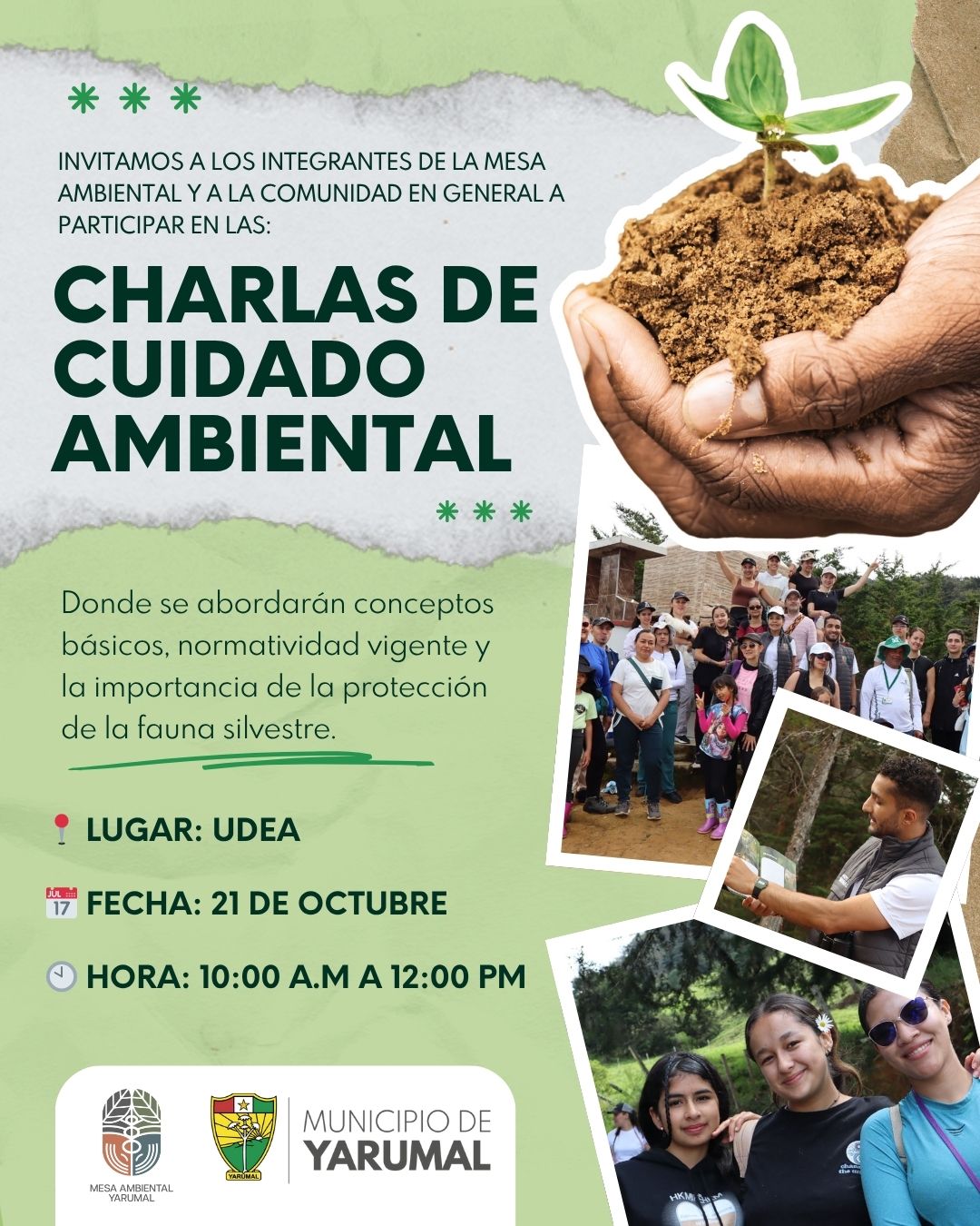 Charlas de cuidado ambiental