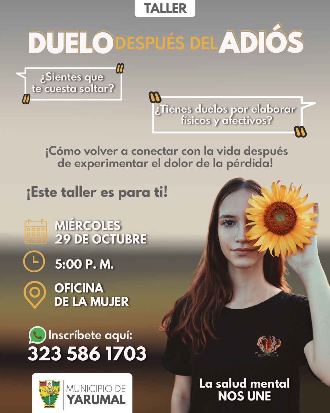 Taller: "Duelo después del adiós"