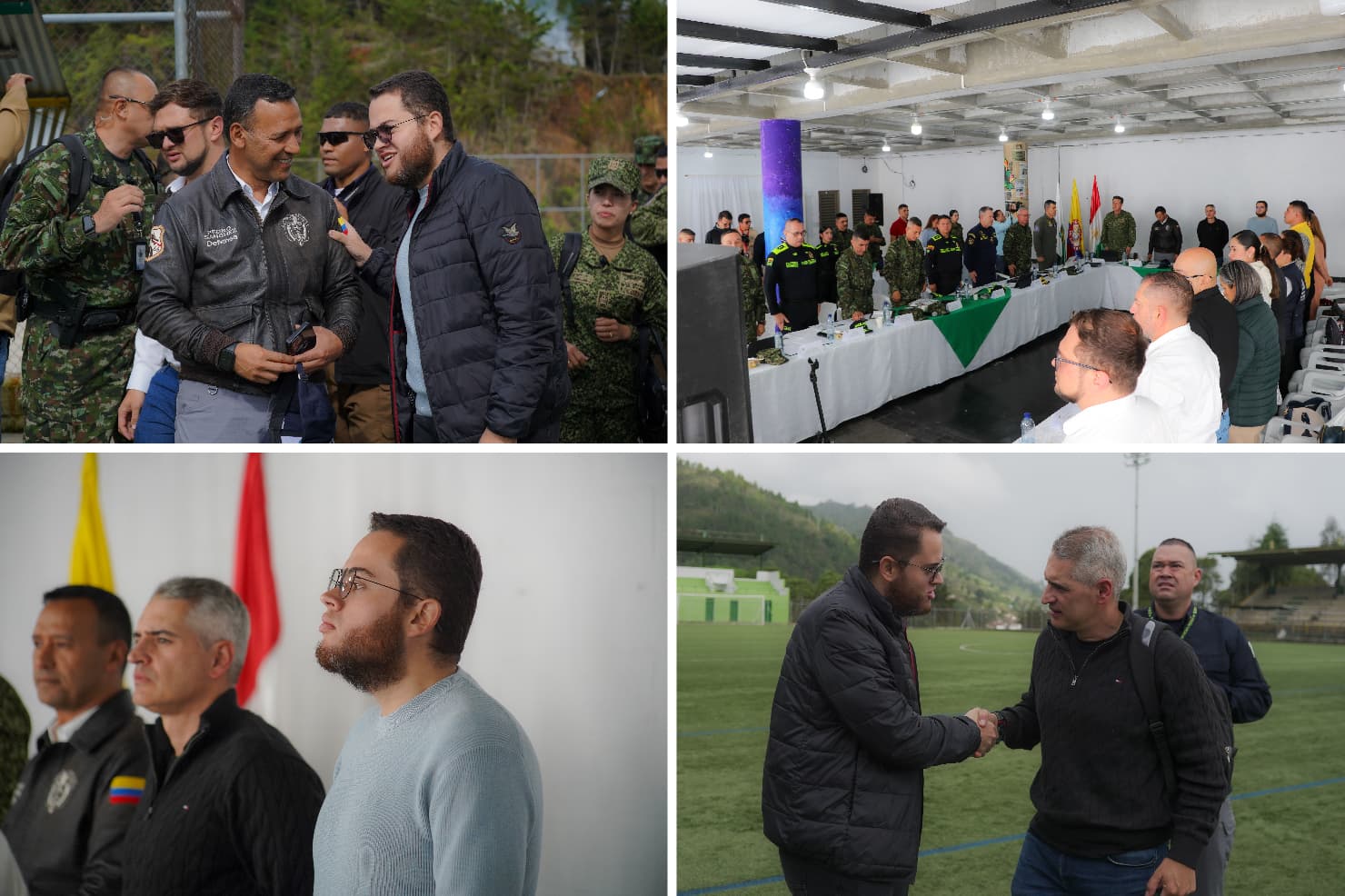 Imagen destacada de Alto Mando en Yarumal: Gobernador y Ministro de Defensa articulan ofensiva contra el crimen. 