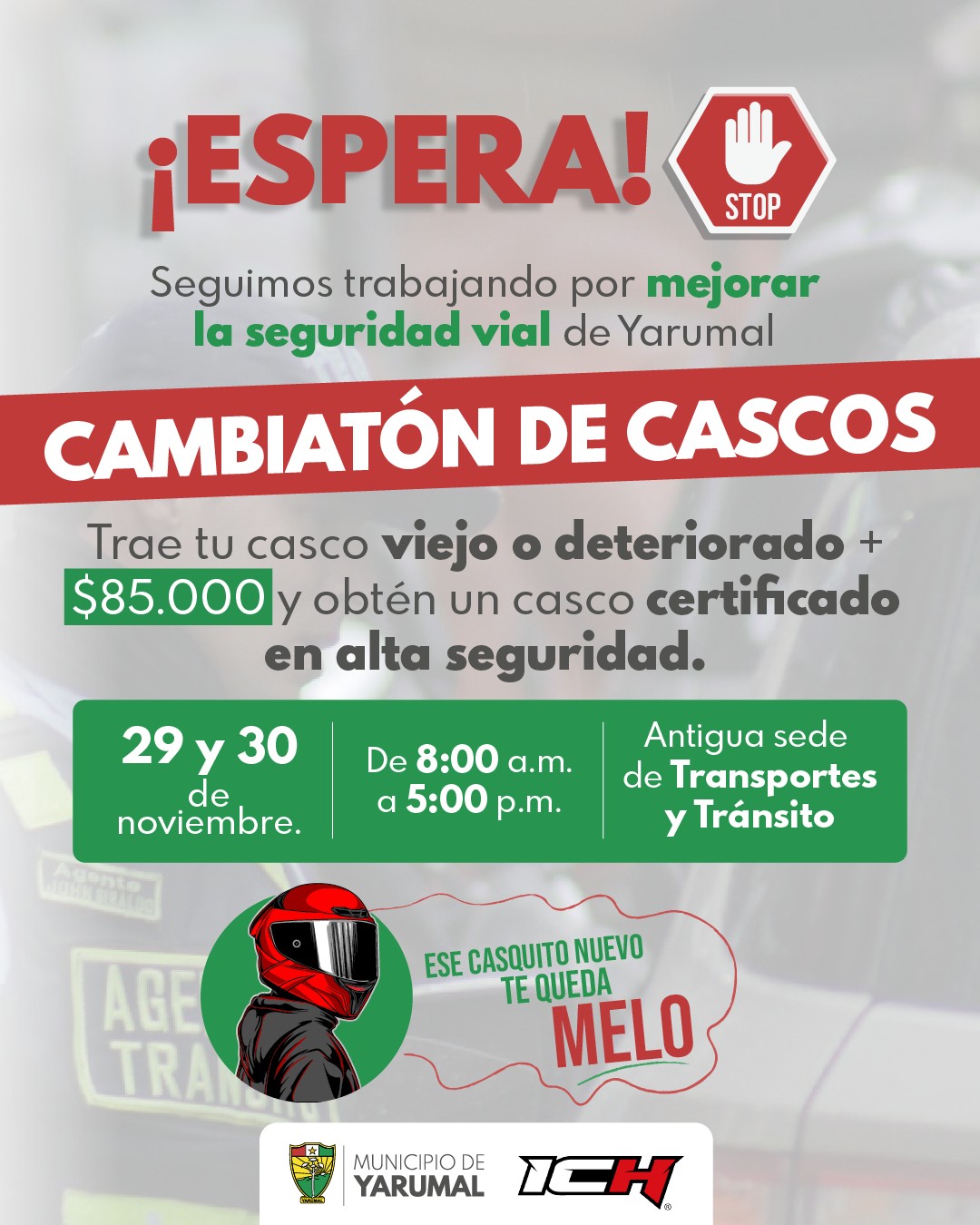 Cambiatón de Cascos