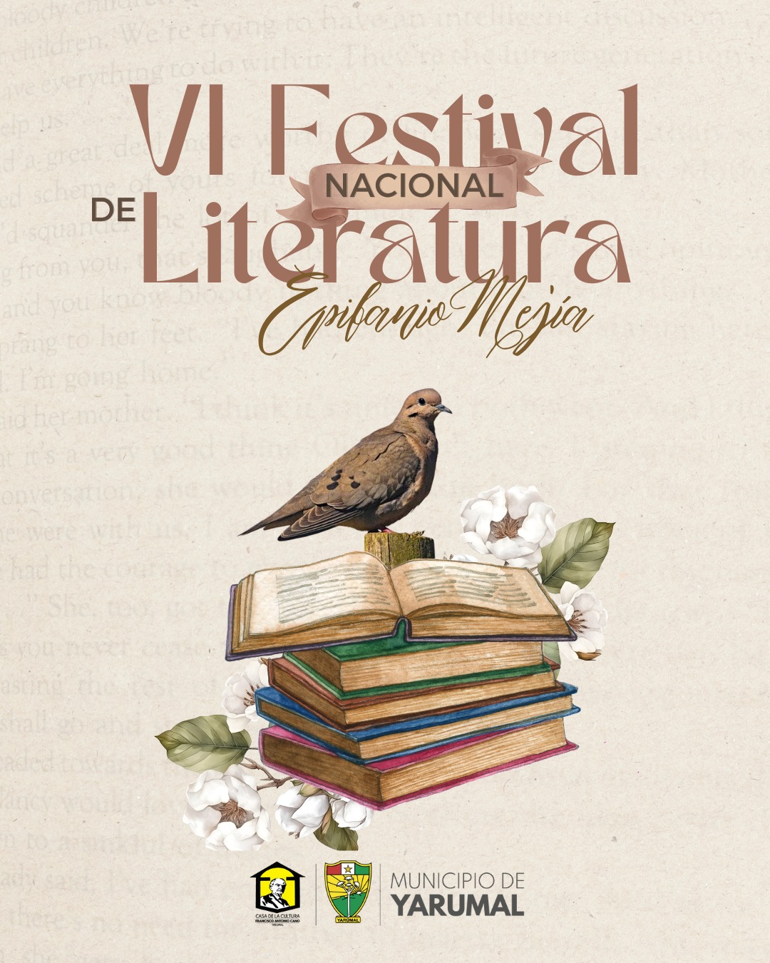 Imagen destacada de 📚✨ Yarumal celebra el VI Festival Nacional de Literatura Epifanio Mejía: historias que nos unen