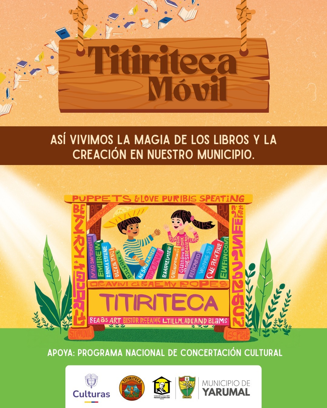 Imagen destacada de 🎭 La magia llegó a cada rincón: la Titiriteca Móvil dejó huella en Yarumal