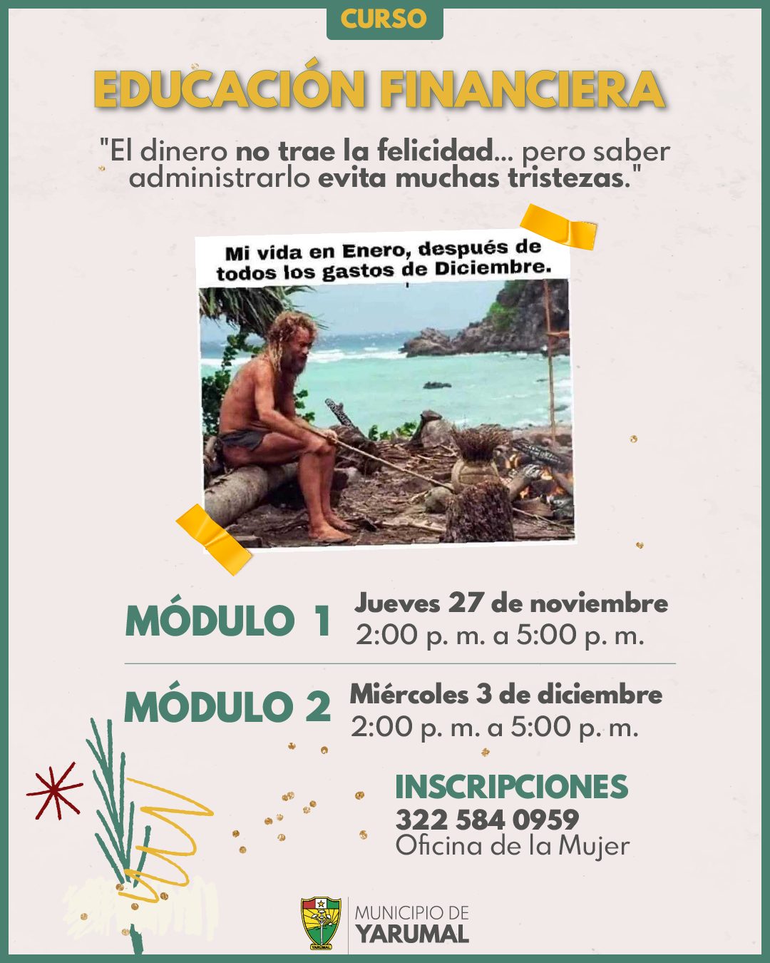 Curso sobre educación financiera