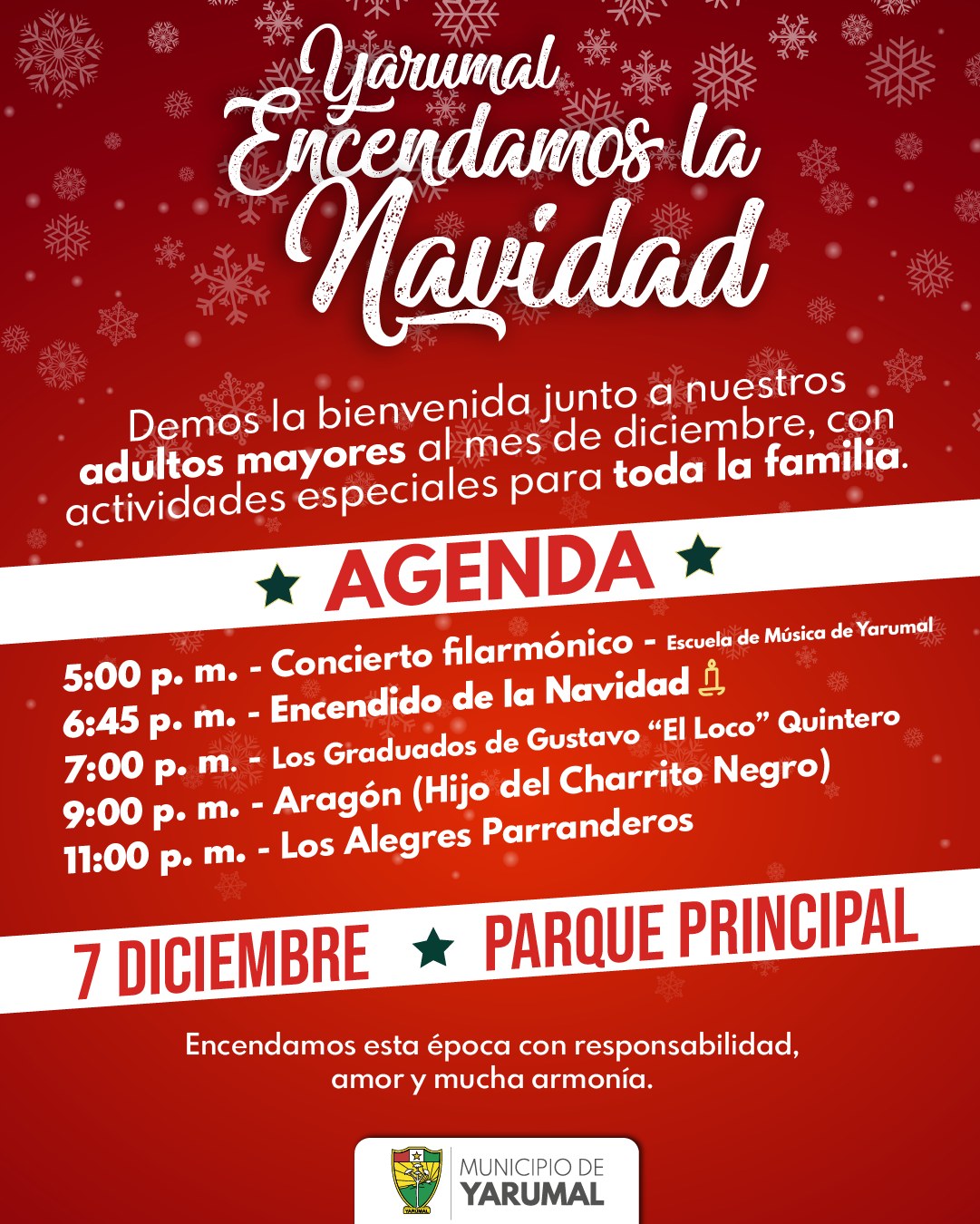 Yarumal encendamos la navidad 2025