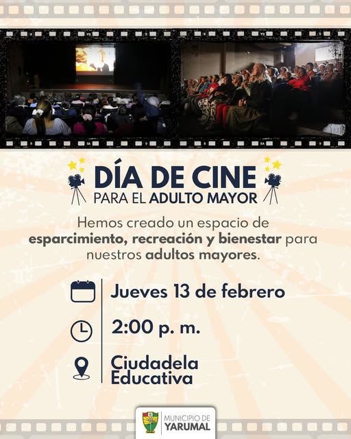 Día de cine para el adulto mayor