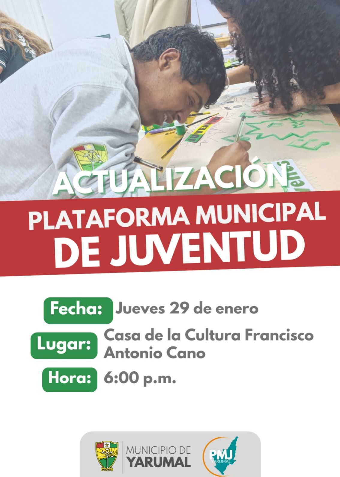 Actualización de la Plataforma Municipal de Juventud 2026