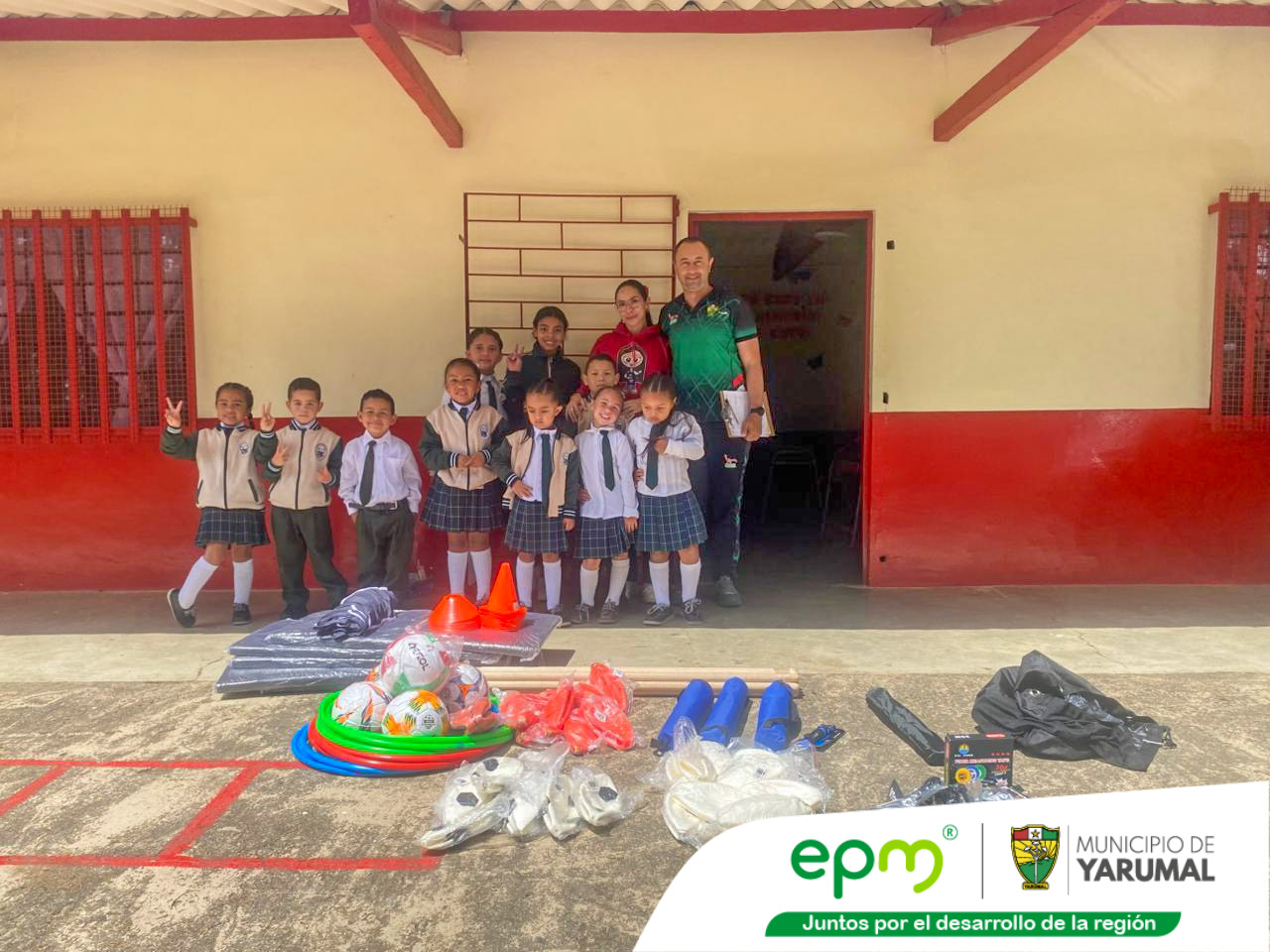 Imagen destacada de El deporte llega con fuerza a las escuelas rurales de Yarumal gracias a la alianza con EPM