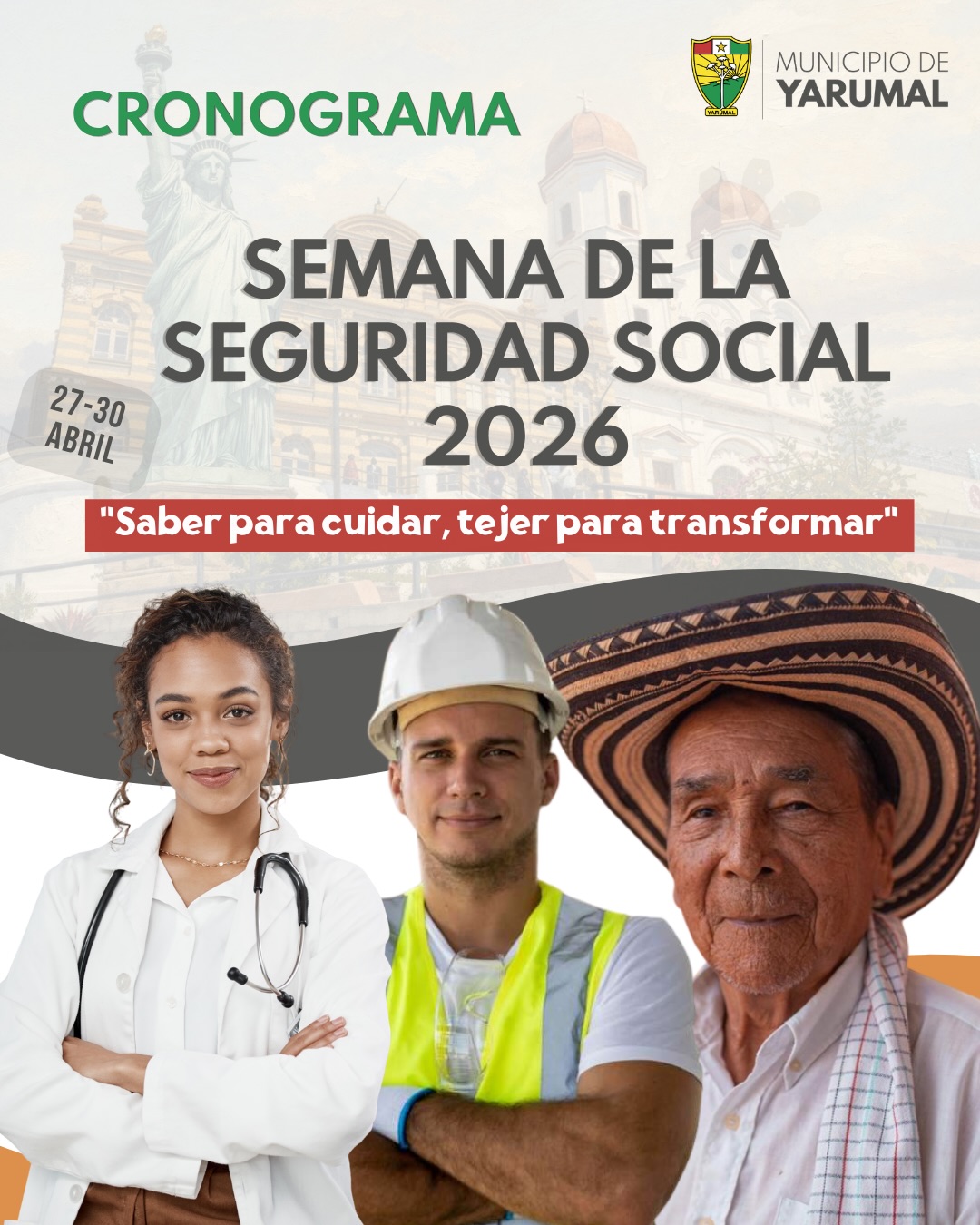 Imagen destacada de Yarumal celebra la Semana de la Seguridad Social 2026: "Saber para cuidar, tejer para transformar"