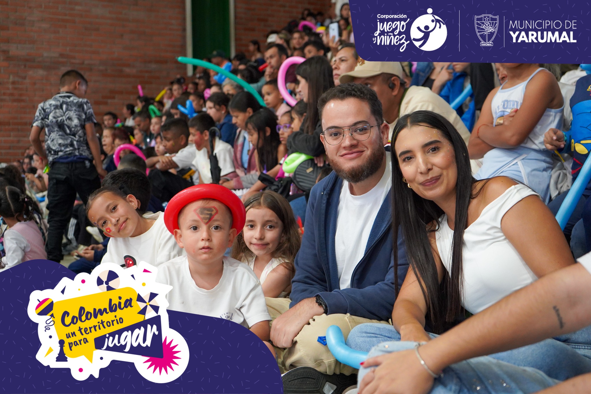 Imagen destacada de Yarumal celebró el Día de la Niñez con magia, alegría y más de 1.800 sonrisas en el Coliseo del Café 🌈🎪💫