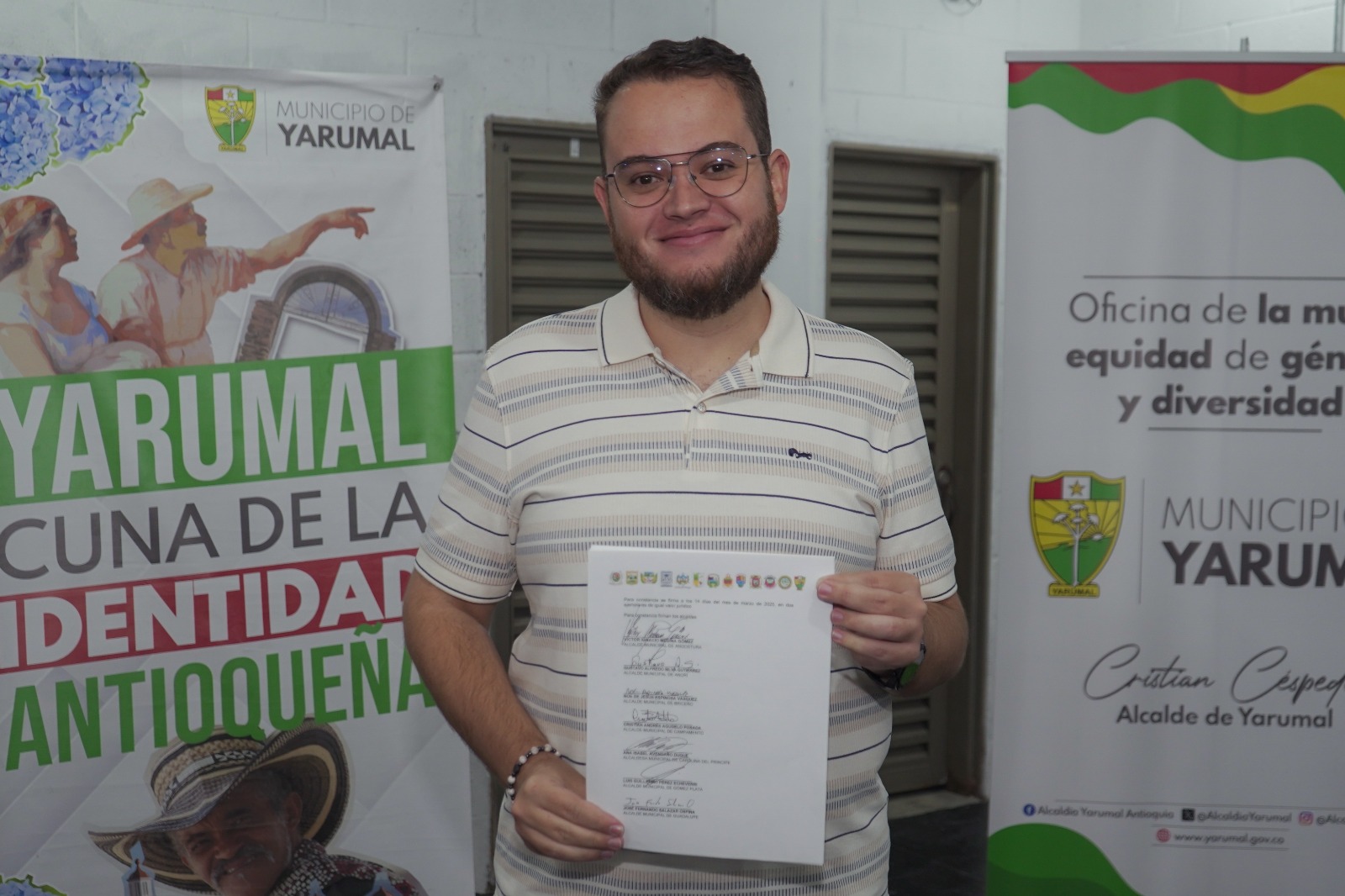 El alcalde de Yarumal es el nuevo presidente de la Provincia Bioenergética del Norte de Antioquia para el año 2025