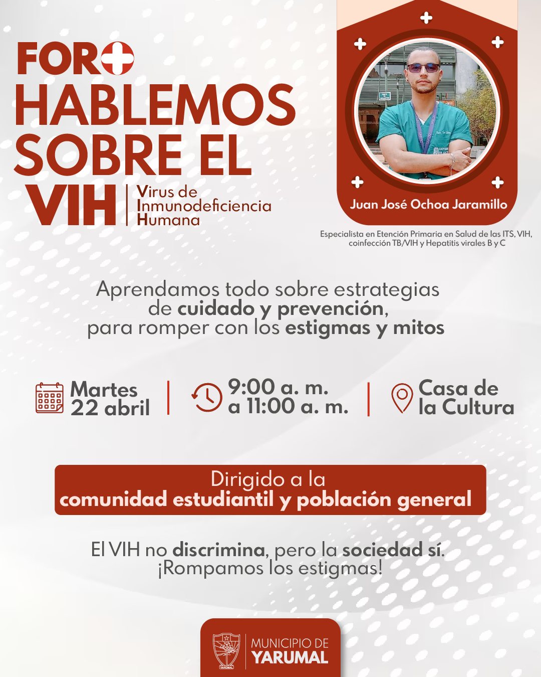 Hablemos con responsabilidad del VIH.