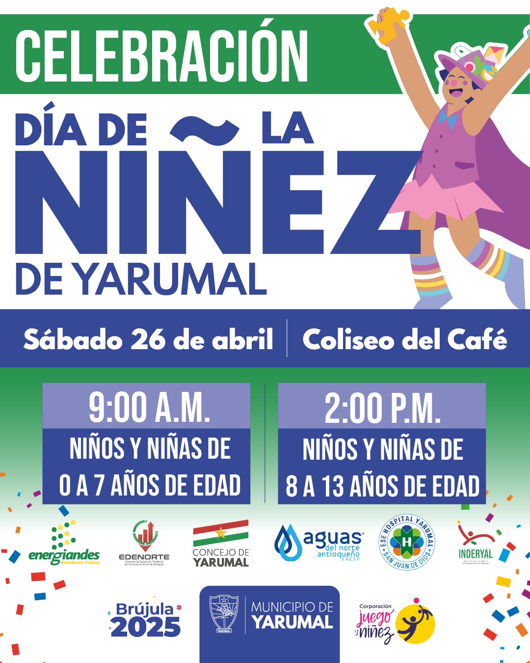 Celebrn día de la niñez de Yarumal